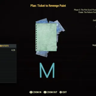 Ticket to Revenge Paint