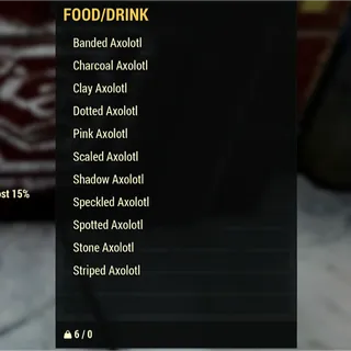 All Current Axolotls x11