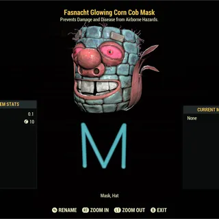 Glowing Corn Cob Mask