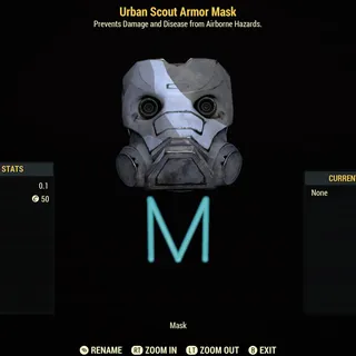 Urban Scout Armor Mask