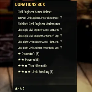 CE Armor Set+20 mods