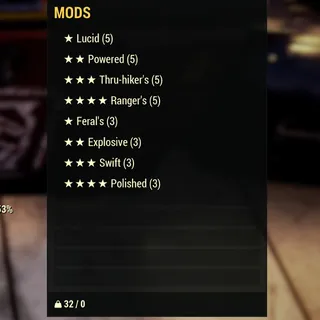 Ghoul Build Mods x32