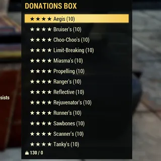 Four Star Armor Mods 130