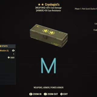 Cryologist’s mods x10