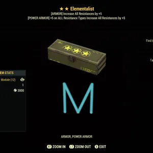 Elementalist mods x5