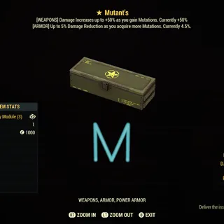 Mutants mods x10