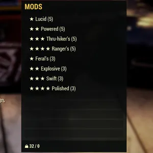 Ghoul Build Mods x32