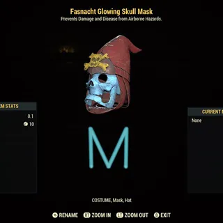 Glowing Skull Mask