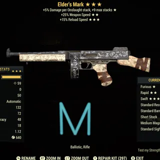 Elders Mark+4 mods