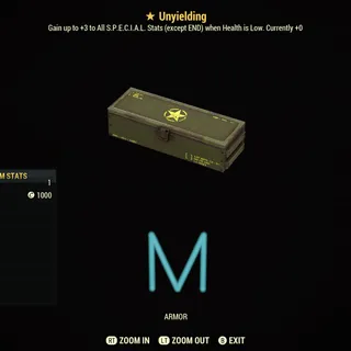 Unyielding mods x5