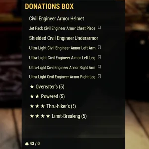 CE Armor Set+20 mods