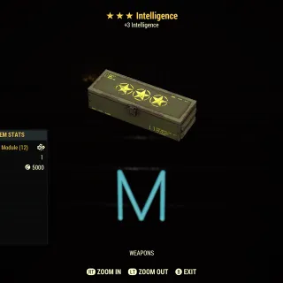 Intelligence Three Star mod