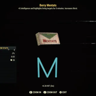 Berry Mentats x500