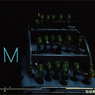 Glowing Bobbleheads Set