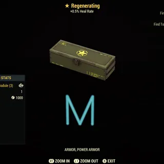 Regenerating mods x5