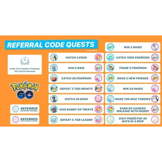 Pokémon GO Referral Rewards! - No Info Needed 