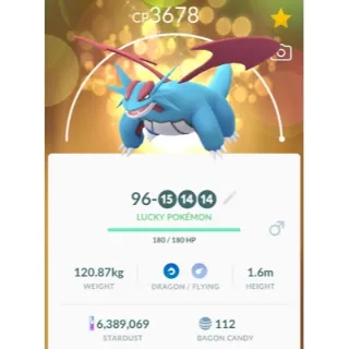 Pokemon Go - Salamence High CP🙏