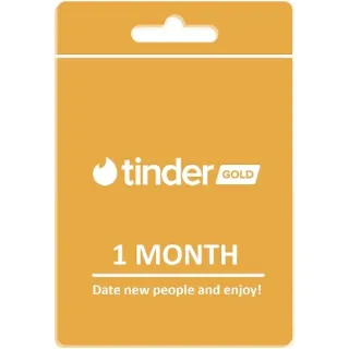 Tinder Gold - 1 Month