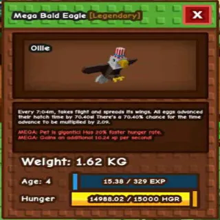 Mega Bald Eagle