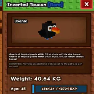 Titanic Inverted Toucan