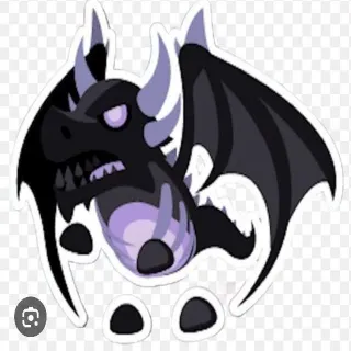 Shadow Dragon Animated Sticker