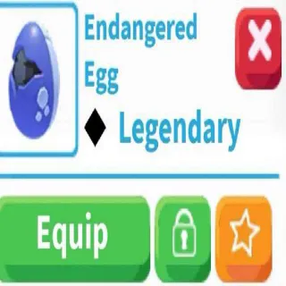 100x Endangered Egg