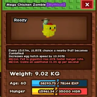 Mega Chicken Zombie