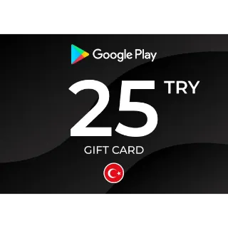 ₺25.00 TRY Google Play