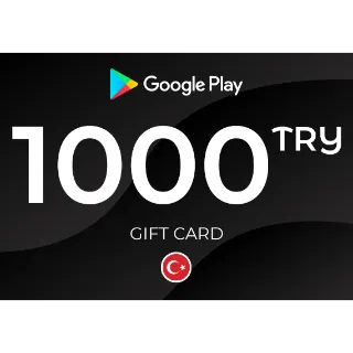 ₺1000.00 TRY Google Play