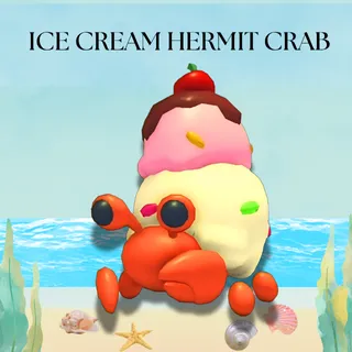 ICE CREAM HERMIT CRAB