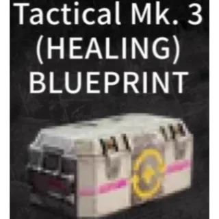ARC Raiders Tactical mk3 healing blueprint