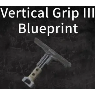 Arc Raiders vertical grip III buleprint