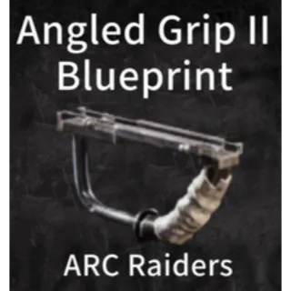 Arc Raiders Angled Grip II blueprint