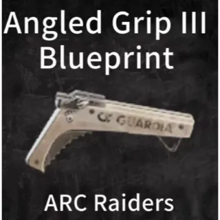 ARC Raiders | Angled Grip III - Blueprint