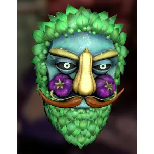 GLOWING VEGGIE mask