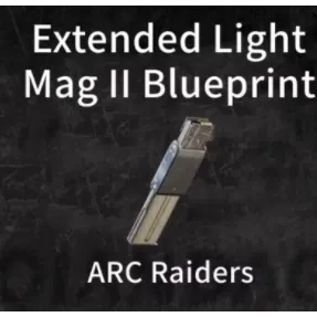 ARC Raiders | Extended Light Mag II - Blueprint