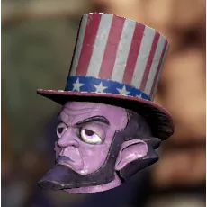 GLOWING ABE MASK