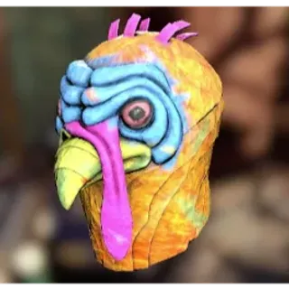 Glowing Turkey mask