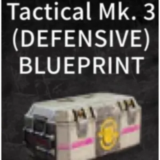 ARC Raiders Tactical Mk.3 (Defensive）blueprint