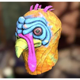GLOWING TURKEY MASK