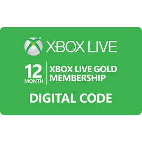 xbox live code 12 month