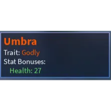 Godly Umbra - A Universal Time