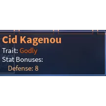 Godly Cid Kagenou - A Universal Time (AUT)