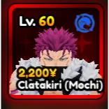Clatakiri - Anime Vanguards Good Stats