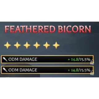 Feathered Bicorn Double ODM Damage - Attack On Titan Revolution (AOTR)