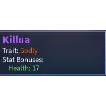 Godly Killua - A Universal Time (AUT)