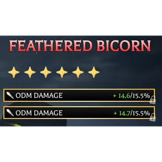 Feathered Bicorn Double ODM Damage - Attack On Titan Revolution (AOTR)