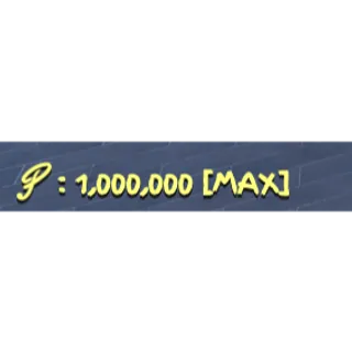 Max Peli - 1,000,000 Peli - Grand Piece Online GPO