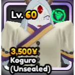 Kaguya (Unsealed) - Anime Vanguards (Good Stats)