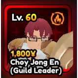 Choy Jong En - Anime Vanguards Good Stats